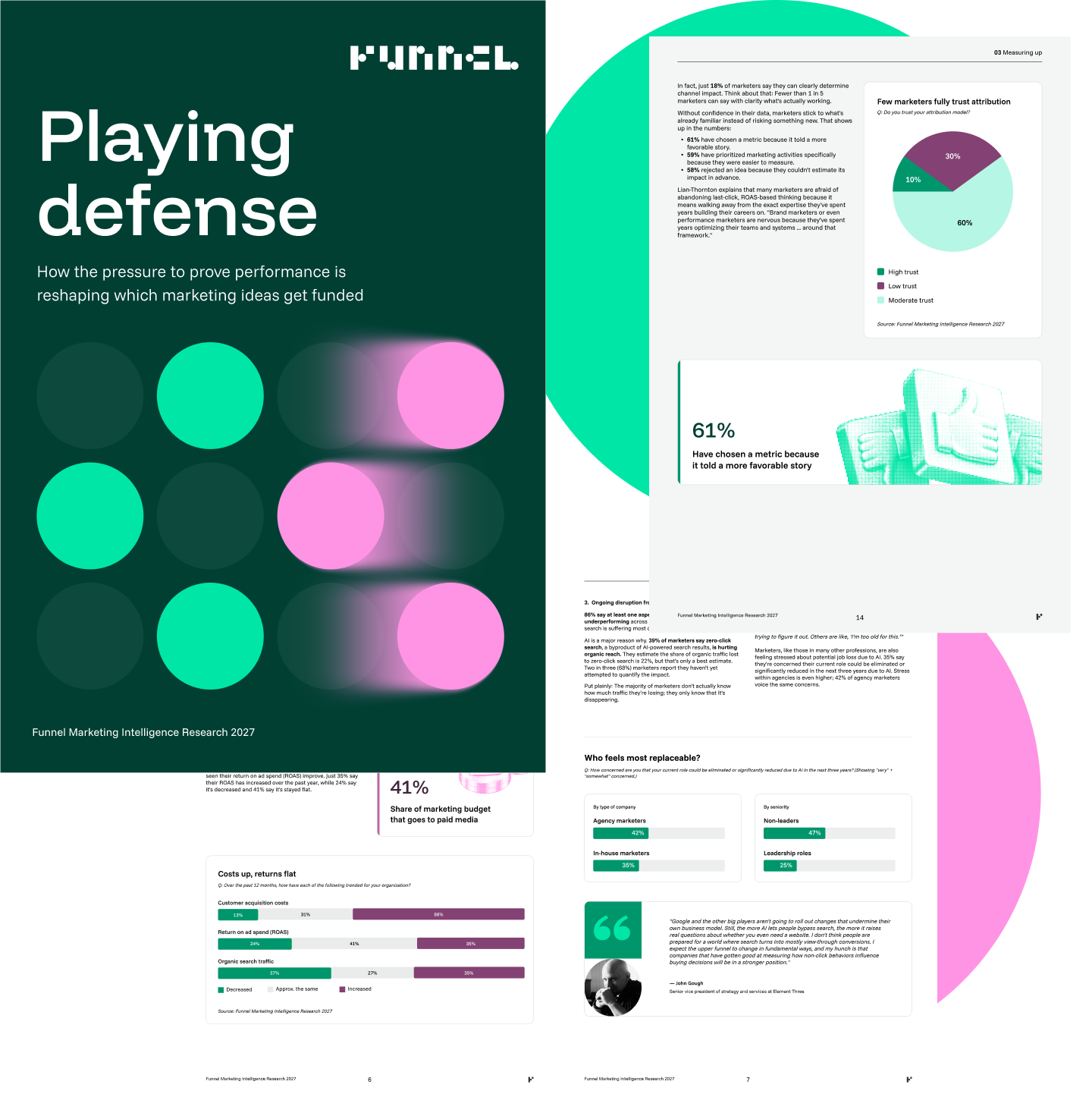 Playing Defense - Marketing Intelligence Report 2027